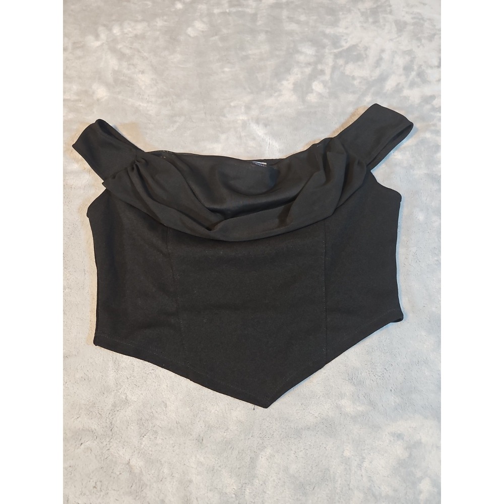 A3 Design Off The Shoulder Top Size L Black